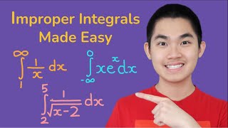 Improper Integrals  Convergent or Divergent Made Easy [upl. by Ennaid]