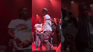 payroll performing at cashcobain concert at Brooklyn Paramount rap youtubeshorts [upl. by Llenwad145]