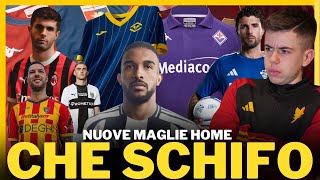 Che schifo 🤢 La mia REAZIONE alle MAGLIE 👕HOME della nuova SERIE A 20242025‼️ [upl. by Niai498]