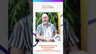 Mr Steve Wearne Chairperson Codex Alimentarius Commission shares his insights on GFRS2024 [upl. by Kaye569]