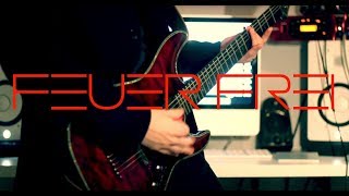 Rammstein  Feuer Frei Live Guitar cover by Robert UludagCommander Fordo [upl. by Hylan657]