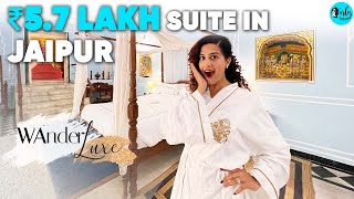 I Stayed In One Of The MOST EXPENSIVE Suites In India  WanderLuxe Ep 2  Curly Tales [upl. by Darooge501]