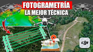 Fotogrametría con DJI Fly  El MEJOR MÉTODO🤯  Tutorial Mini 4 ProMavic 3Air 3 [upl. by Akeirahs]