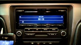 How To Streaming Bluetooth Audio with VW RCD 310 Stereo [upl. by Enid648]