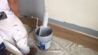 Interior Painting Walls Morning Fog SW6255 South Arlington Texas [upl. by Leipzig]