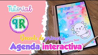 Tutorial Agenda Interactiva Docente Aplicación y posibilidades [upl. by Iow]