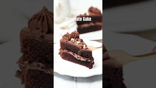 No EGGS No problem with my eggless chocolate cake eggless cake [upl. by Etteniuq]