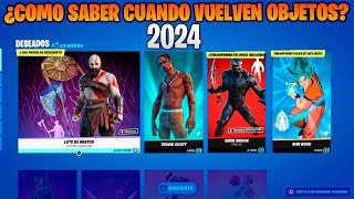 ¿Como Saber Cuando Salen Skins en Tienda de Fortnite 2024 [upl. by Kyle]