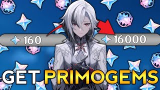 ALL F2P Ways to FARM Primogems in 2024 Genshin Impact Primogem Guide [upl. by Hpesoj]