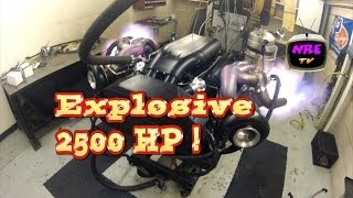 Explosive 2500 HP 572 BBC NREs Mirror Turbo is a handful NRE TV Episode 201 [upl. by Loveridge582]