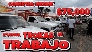 🔥Venta de Camionetas de Trabajo desde 75000 Nissan Estaquitas f150 3 y12 Venta de Carpió alber 🚚 [upl. by Schonfeld]