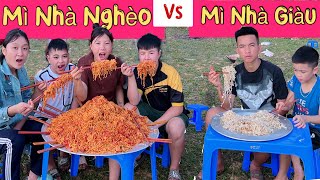 DTVN Vlog  Tập 157 Bài học nhớ đời cho kẻ giám bắt nạt trẻ trâu ĐẠI CHIẾN MÌ XÀO NGHÈO  GIÀU [upl. by Darrill775]