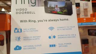 Costco RING video doorbell camera Its 189 with a year of cloud recording [upl. by Negah340]