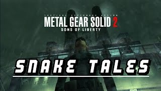 Metal Gear Solid 2  Snake Tales Walkthrough  No Commentary [upl. by Ahtenak]