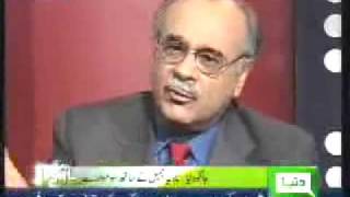 23 Hamid Mir and lying journalists  Najam Sethi  Aug 8 2009 [upl. by Serafine]