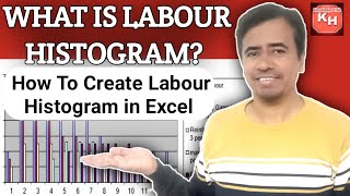 What Is Labour Histogram I How To Create Labour Histogram In Excel I Labour Productivity I [upl. by Sundin61]