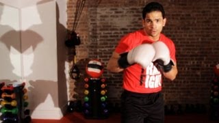 How to Kickbox with Work Train Fight  Kickboxing Lessons [upl. by Garret]