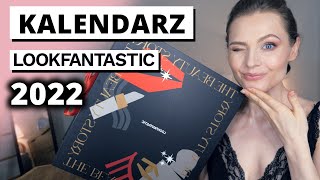 KALENDARZ ADWENTOWY LOOKFANTASTIC 2022 🥱 Unboxing  kod zniżkowy [upl. by Suiramed]