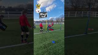 Rugby Training Drills for Kids  Warm UpFitness Drill [upl. by Callan]