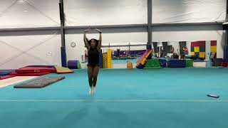 Xcel Bronze Floor Routine 20232024 [upl. by Agna]