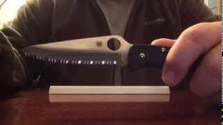 Serrated edges are easy to sharpen [upl. by Orose]