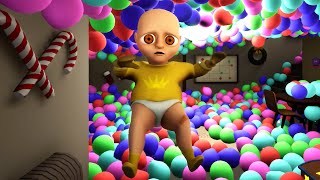 I filled the Baby in Yellows house full of balloons because i hate him [upl. by Iinde]