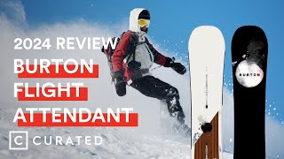 2024 Burton Flight Attendant Snowboard Review  Curated [upl. by Averir11]