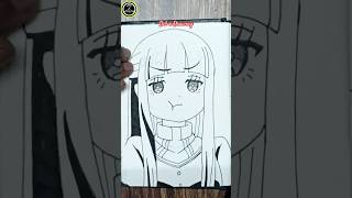 How to draw anime girl Pouting face🤢 fern pouting frieren drawinganime animegirl [upl. by Anama]