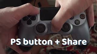 How to connect PS4 controller if blinking white [upl. by Anirrok]