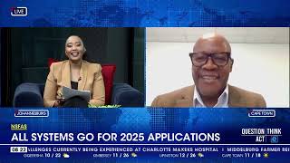 NSFAS  All systems go for 2025 applications [upl. by Verge]