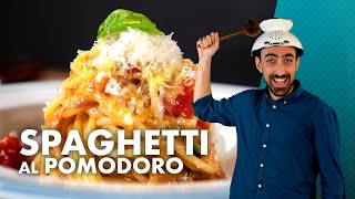 Spaghetti al Pomodoro per chi non ha fretta TRADIZIONE [upl. by Felicia]