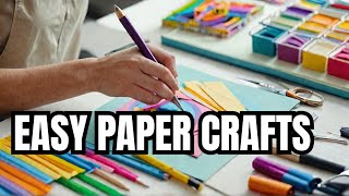 CLASS IV Activity Paper Crafting [upl. by Yednil]