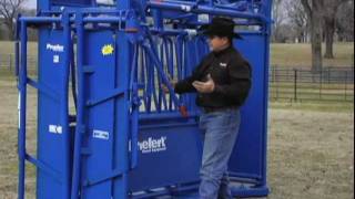 The Ultimate Cattle Working Machine quotThe Priefert SC11 Squeeze Chutequot [upl. by Elvia]