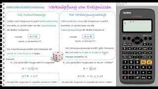 Lernvideo Verknüpfung von Ereignissen [upl. by Namyh200]