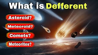 What is Different in Asteroid Meteorites Comets Meteor Meteoroid etc By Ramniwas Meghwal [upl. by Kass]