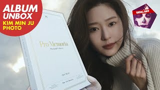 🌸UNBOXING KIM MIN JU PHOTO BOOK Pro Memoria🌸 IZONE Album Reaction 김민주아이즈원 포토북 앨범 언박싱 개봉기 [upl. by Edahs]