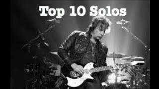 Bon Jovi Top 10 Richie Sambora Guitar Solos [upl. by Orgalim642]