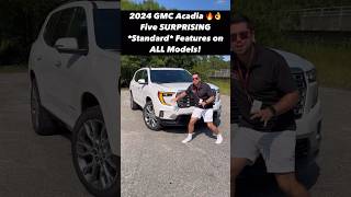 Five Surprising Features You Will Find in Every NEW 2024 GMC Acadia [upl. by Aissac]