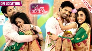 Baatein Kuch Ankahee Si  Kunal Vandana Huye Ek Dono Huye Apne Bache Ko Lekar Excited  On Location [upl. by Nelie]