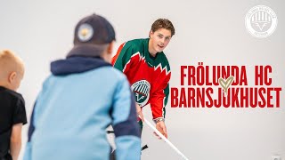 Frölunda ❤️ Barnsjukhuset – Besök på lekterapin [upl. by Cartwell]