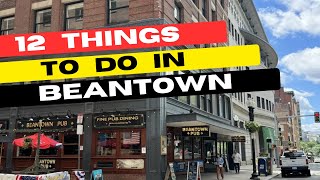 Top 12 Things To Do In Beantown Travel Guide 2024 [upl. by Nesyt]