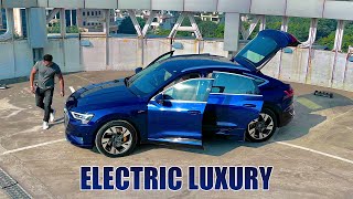 2023 Electric Sports SUV Audi etron sportback full and deep details [upl. by Nylekcaj76]