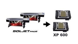 Convert Roland Soljet Pro III XJ740 to Double Heads Epson XP600 [upl. by O'Donovan]