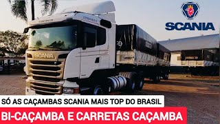 23 BICAÇAMBA E CARRETAS CAÇAMBA  Só as Caçambas Scania mais top do Brasil [upl. by Sekyere]