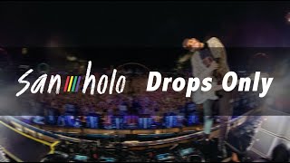 San Holo at EDC Las Vegas 2019 kineticFIELD  Drops Only very vibrant set [upl. by Duer218]