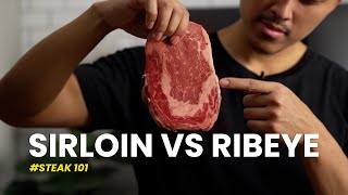 RIBEYE VS SIRLOIN SIAPA YA JUARANYA [upl. by Whitson245]