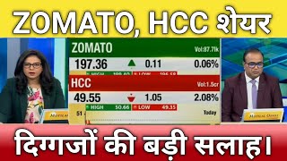 🔴Zomato HCC share letest news  Zomato stock analysis  hcc share next Target [upl. by Eudora]