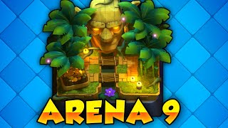 NEW UPDATE Best Arena 9 Decks Jungle Arena in Clash Royale  Best Clash Royale Arena 9 DECK 2022 [upl. by Guimond945]