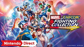 MARVEL vs CAPCOM Fighting Collection Arcade Classics Nintendo Direct 2024618 [upl. by Eamon566]