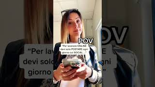 IL VERO METODO PER LAVORARE ONLINE lavoroonline cristinacaprasecca networkmarketing [upl. by Enomyar696]